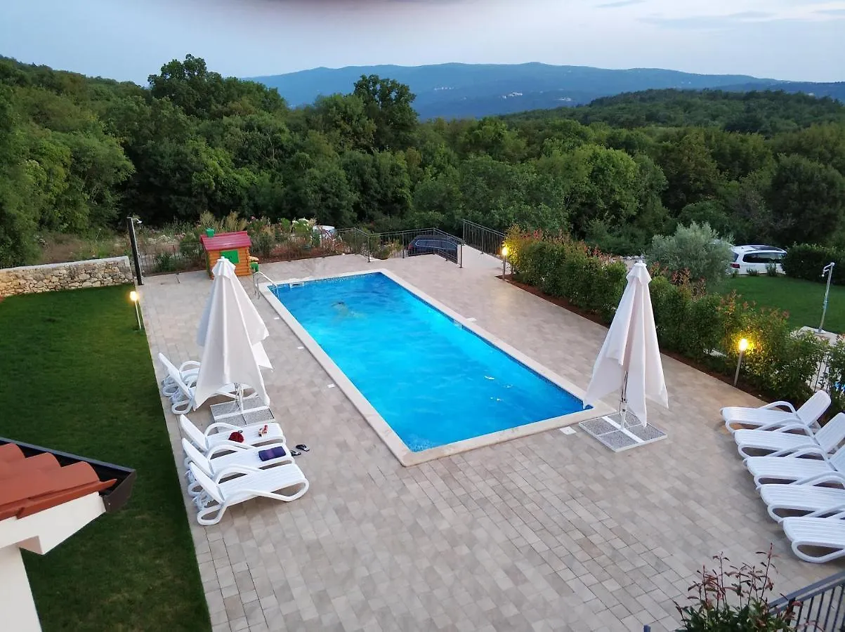 Vicani Villa: Spacious Apartment with Pool Ripenda Kras 0*,